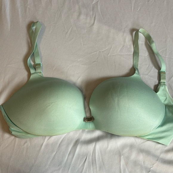 Victoria’s Secret Lined Demi 36DD Mint Bra - Picture 1 of 5
